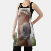 Schattige Belgisch trekpaard Gepersonaliseerd Schort (Insitu)