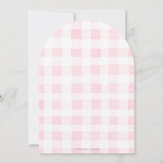 Schattige bellen Alle feestdieren Verjaardag Pink  Kaart (Achterkant)