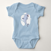 Schattige Beluga Whale Romper (Voorkant)