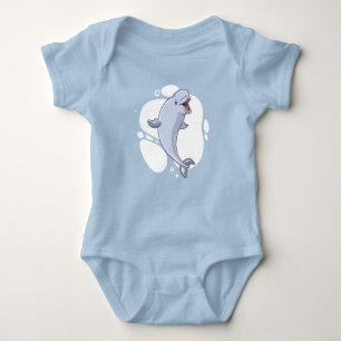 Schattige Beluga Whale Romper