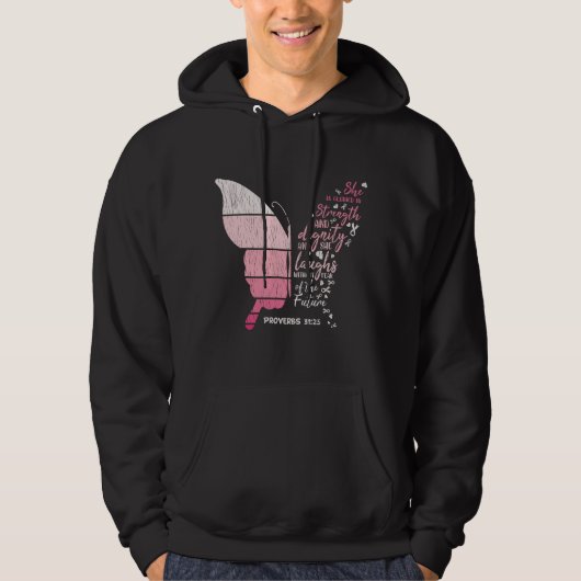Schattige ben ik de overlevende van de borstkanker hoodie (Voorkant)