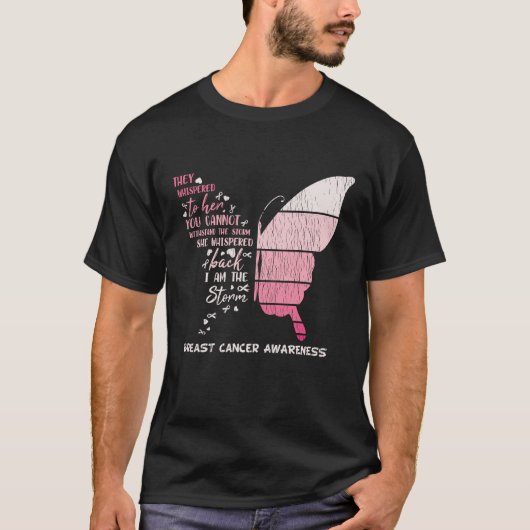 Schattige ben ik de overlevende van de borstkanker t-shirt (Voorkant)