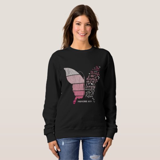 Schattige ben ik de overlevende van de borstkanker trui (Voorkant volledig)