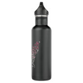 Schattige ben ik de overlevende van de borstkanker waterfles  (Rechts)