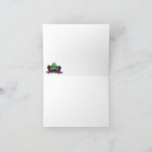 Schattige ben je totaal Geweldige kikker Wenskaart Kaart (Binnen)