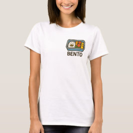 Schattige Bento Lunch ontwerp T-shirt