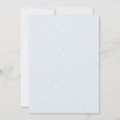 Schattige beren baby shower kaart (Achterkant)