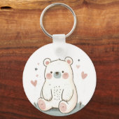Schattige Beren Sleutelhanger – Schattig Dierenacc (Voorkant)
