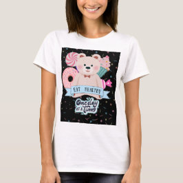Schattige beren t-shirt