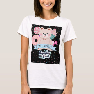 Schattige beren t-shirt