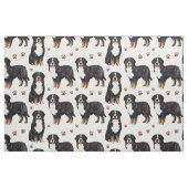 Schattige Berner Sennenhond Stof (Fat Quarter)