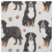 Schattige Berner Sennenhond Stof (Swatch)