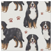 Schattige Berner Sennenhond Stof (Close Up)