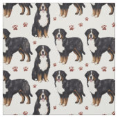 Schattige Berner Sennenhond Stof (Swatch)