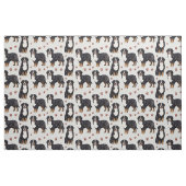 Schattige Berner Sennenhond Stof (Fat Quarter)