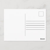 Schattige bes eerste verjaardag bosbes dank je briefkaart (Achterkant)