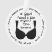 Schattige Best Friend cadeau, als een goede bh Ornament (voorkant)