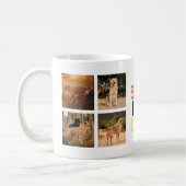 Schattige Beste Hond Papa Koffiemok (Links)