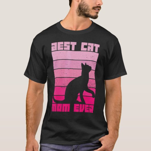 Schattige Beste Kattenmoeder Ooit Beste Kattenmoed T-shirt (Voorkant)