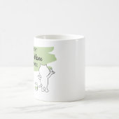 Schattige beste kattenmoeder ooit Dames Koffiemok (Center)
