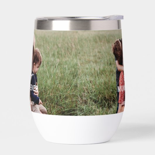 Schattige beste mama ooit hart Moederdag foto (Links)