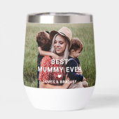 Schattige beste mama ooit hart Moederdag foto (Achterkant)