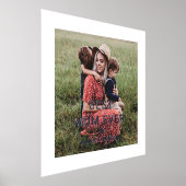 Schattige BESTE MAMA OOIT Hart Moederdag Foto Folie Afdrukken (Laagn)