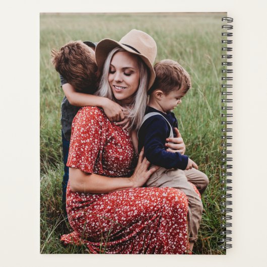 Schattige beste mama ooit hart Moederdag foto Planner (Achterkant)