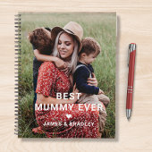 Schattige beste mama ooit hart Moederdag foto Planner