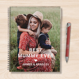Schattige beste mama ooit hart Moederdag foto Planner