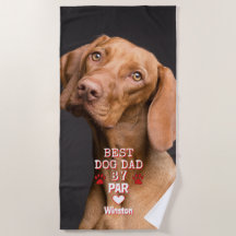 Schattige Beste Papa van Par Dog Foto