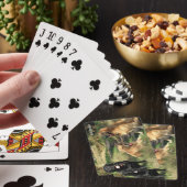 Schattige beste vrienden honden pokerkaarten (Insitu)