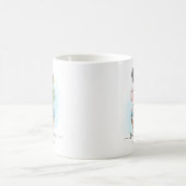 Schattige beste vriendinnen BFF-monogram Koffiemok (Center)