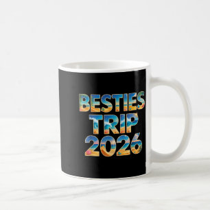 Schattige beste vriendinnen trip 2026 meiden vakan koffiemok
