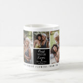 Schattige Beste 'Zuster' Ooit 7 Fotocollage Koffiemok (Center)