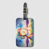 Schattige Besties Label Bagagelabel (Voorkant (verticaal))