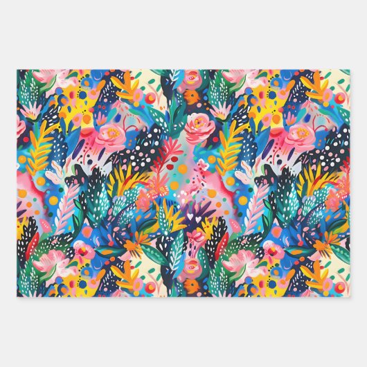 Schattige betegeld Japans patroon Inpakpapier Vel (Voorkant 2)