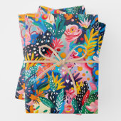 Schattige betegeld Japans patroon Inpakpapier Vel (In situ)