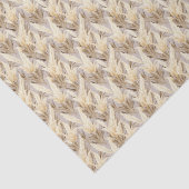 Schattige betegeld Pampas Grass patroon Tissuepapier (Detail)