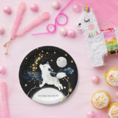 Schattige betovering Wolf Verjaardag Papieren Bordje (Feest)