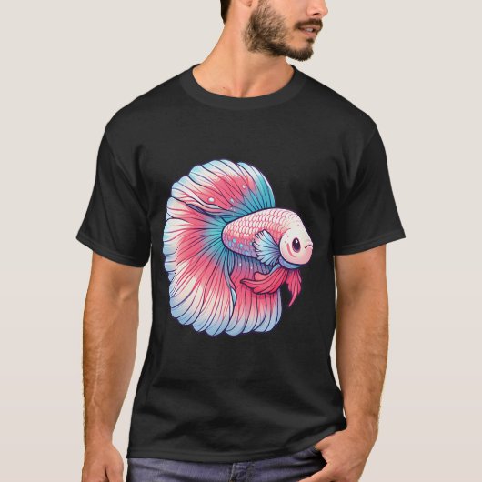 Schattige Betta Vis T-shirt (Voorkant)