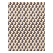 schattige bever-cartoon tafelkleed (Voorkant)