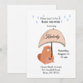 Schattige Bever Kaart (Voorkant / Achterkant)