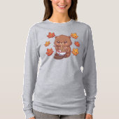 Schattige bever t-shirt (Voorkant)