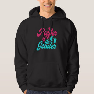 Schattige Bewaarder Van Geslacht - Baby Onthulling Hoodie