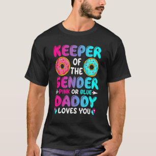 Schattige Bewaarder Van Het Geslacht Roze Of Blauw T-shirt