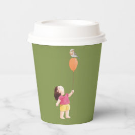 Schattige bewerkbaar picknickpark Verjaardag Kinde Papieren Bekers