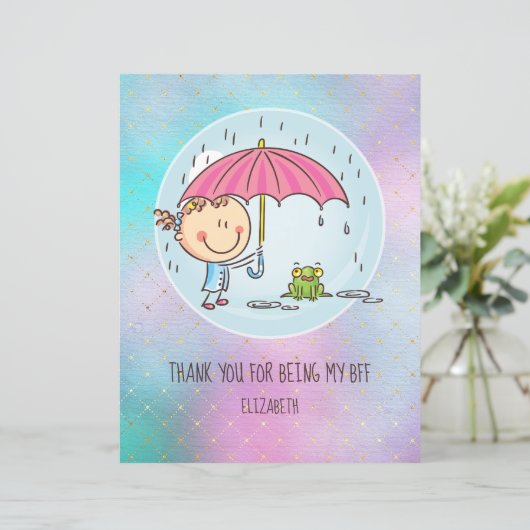 Schattige BFF-besties Kawaii-cadeaus voor meisjes (Staand voorkant)