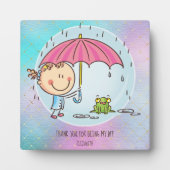 Schattige BFF-besties Kawaii-cadeaus voor meisjes  Fotoplaat (Voorkant)