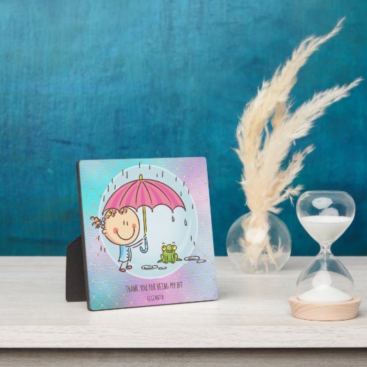 Schattige BFF-besties Kawaii-cadeaus voor meisjes  Fotoplaat (Insitu)